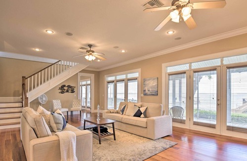 Candler House | Luxury Lake Weir Beach Retreat w/ Private Dock!