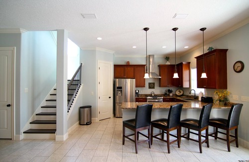 Crystal Beach House | Luxury-Lg Private Salt Water Pool-6 Seat Golf Cart-4Min Walk toBeach-Balcony!