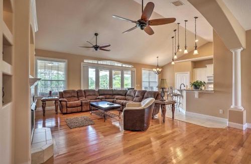 Palm Harbor House | Luxury Palm Coast Home with Dock and Game Room!