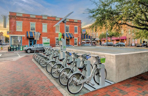 Old West Broad Neighborhood House | Luxury vacation rental with ample privacy - highly walkable, close to downtown