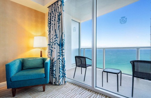 Sunny Isles Beach Condo | Magnificent Ocean View Studio at Luxe Beach Resort