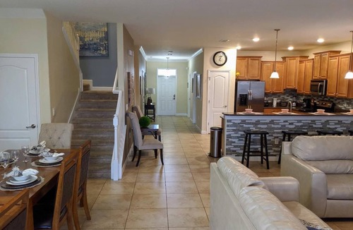 Davenport Villa | Massive 3,800+ sq ft 9B/5B luxury villa at Champions Gate. Private pool, game room, sleeps 29.