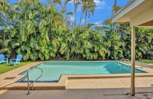 Delray Beach House | Modern 3BR Retreat w/Pool, Patio and Game Room