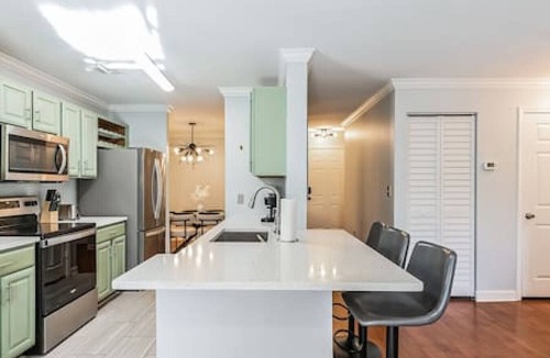 New Tampa Apartment | Modern Escape-Cali King Beds-EV Chargers Available