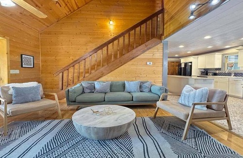 Morganton Cabin | Mountain Meadow Lodge - Pet Friendly | Large Private Yard | 4 King Beds