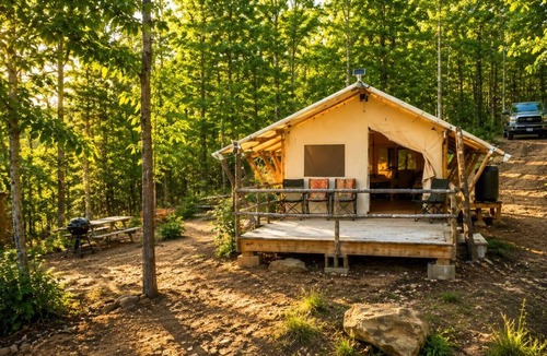 Lenoir RV Rental | Mountain Top Glamping Retreat | 180 Private Acres