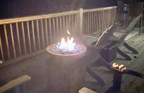 Hendersonville House | Mountain view, deck, sunroom, wood fireplace, dogs welcome!