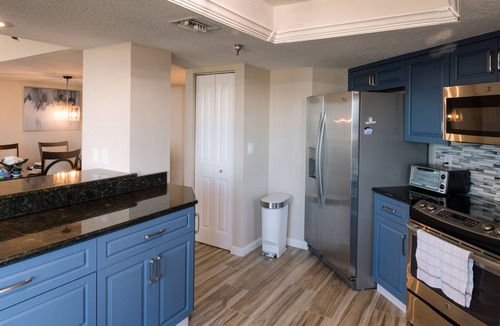 Daytona Beach Shores Condo | Multiple balconies in spacious oceanfront beach Condo