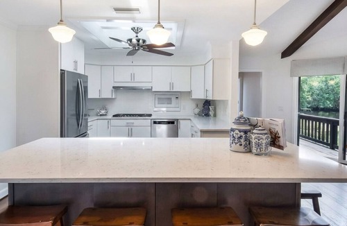 Saint Simons Heights House | Narnia — Secluded Lagoon-Front Retreat Between Two Islands St. Simons