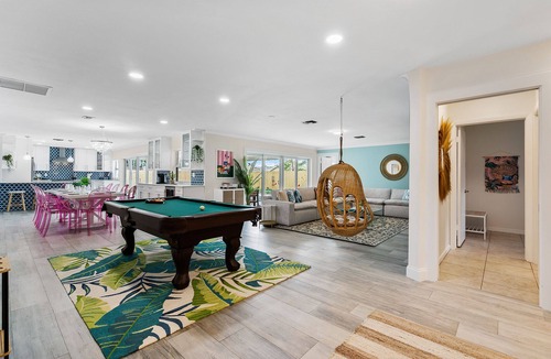 Villages of Palm Beach Lakes House | NEW 6BR Beach Resort-Style Game House! Heated Pool