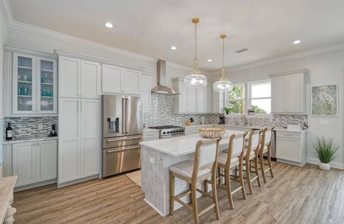 Alligator Point House | NEW LISTING! nWelcome to Ohana Shack!n 4BR/4.5BA Private Beachfront Property!