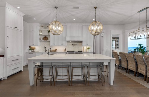 Pensacola Beach House | NEW LUXURY GULFFRONT Designer's home, POOL, Sleeps 24, Boardwalk, AMAZING views!