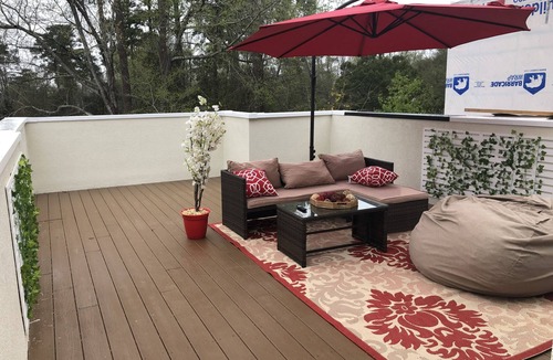 Tallahassee House | Newly constructed modern home with luxurious rooftop patio