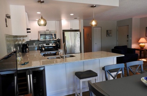 Bay Esplanade Condo | Newly Renovated kitchen, guest and master bathrooms