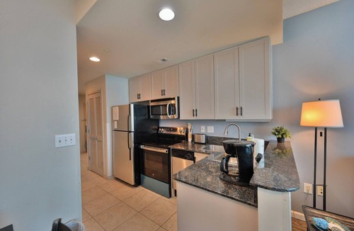 Downtown Myrtle Beach Condo | Newly Renovated Ocean Front Condo, Modern Deco, Central MB 50” Smart TV,