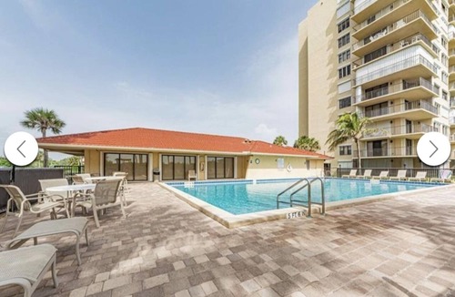 Fort Pierce Shores Apartment | Ocean Front Hutchinson Island North walk to the ocean from the units back door