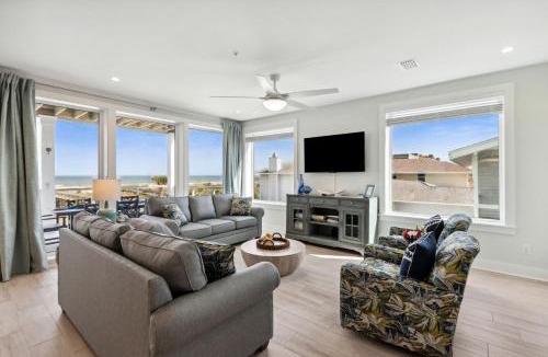 Fernandina Beach House | Ocean Lookout 2 - Heated Pool, Beachfront Deck, Stunning Ocean Views