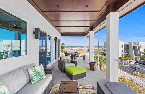 St. Augustine Beach House | Ocean Views Sunrises and Sunsets Sparkling Pool and Spa Steps to Sand