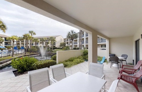 St. Augustine Beach Condo | Ocean Villas 100: 3 bedroom condo with huge patio, 2 pools and beach access