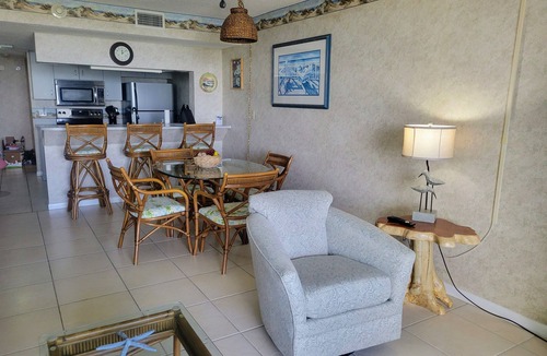 Port Canaveral Condo | OCEANFRONT Beachy, Classy, condo #305 at Cape Winds Resort in Cape Canaveral