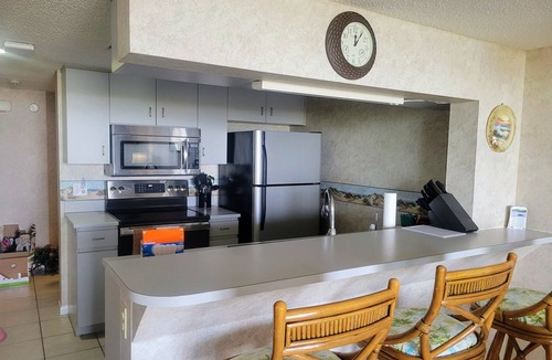 Port Canaveral Condo | OCEANFRONT Beachy, Classy, condo #305 at Cape Winds Resort in Cape Canaveral