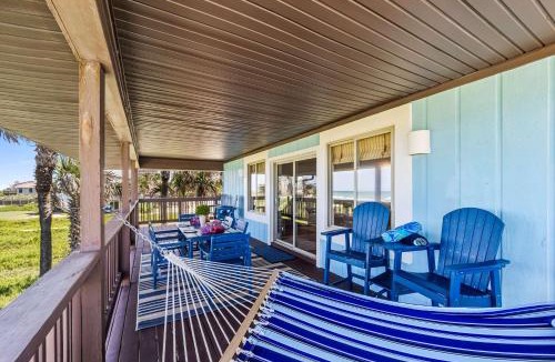 Marineland Acres House | Oceanfront Steps to Sand Deck & Pets Welcome
