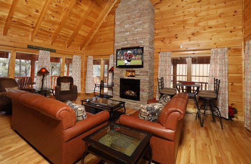 Sevierville Cabin | Packed with amenities this spacious cabin offers every “gift” imaginable!