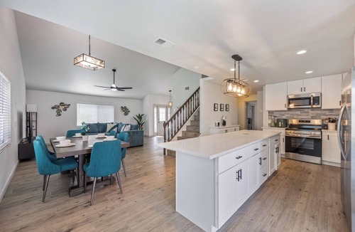 Rockledge House | Palm & Petal Oasis | FREE Heated Pool Vacation Home, near USSSA & Port Canaveral