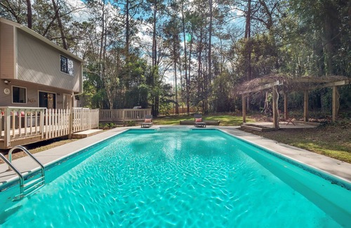 Tallahassee House | Palmer & Tally | Fenced in Yard w/Private Pool