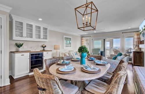 Isle of Palms Villa | Panoramic Ocean Views | Renovated Villa Steps to Beach & Pool