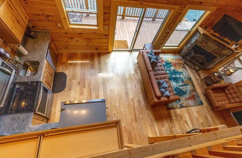 Whittier Cabin | Parker's Creek; Brand new Log Cabin with Mountain views on 7 acres!