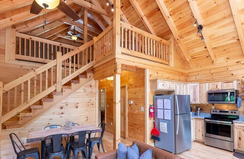 Whittier Cabin | Parker's Creek; Brand new Log Cabin with Mountain views on 7 acres!