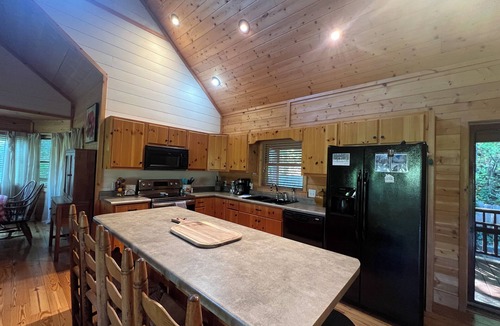 Franklin Cabin | Peaceful Mtn cabin w/fast Wi-Fi & 5 min walk to River