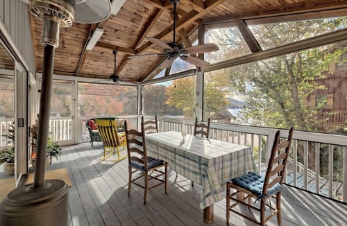 Clayton House | Perch on Burton: Top Patio & Bottom Dock Retreat