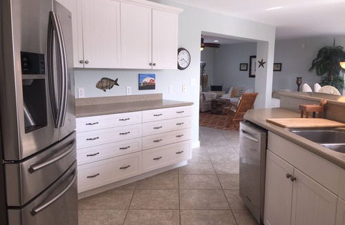 Perdido Key Coves One House | Perdido Key Waterfront Home with dock on canal and Gulf right across the street