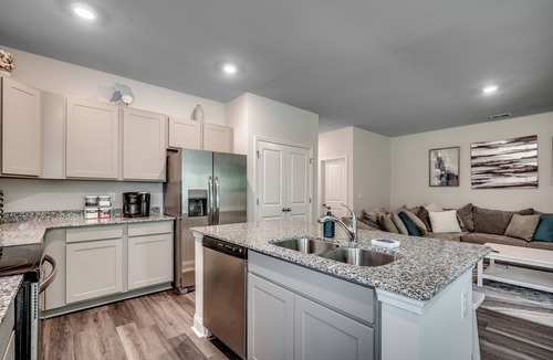 Little River House | Perfect NEW Construction Mid-Term Stay End Unit TH w/Garage In NMB