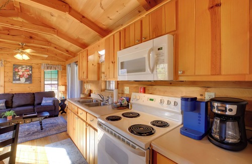 Damascus Cabin | Pet-Friendly Damascus Cabin w/Deck & Mtn Views!