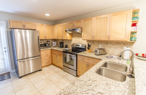 Butler Beach House | Pet-Friendly Duplex , Two Blocks from The Beach with Ocean Views