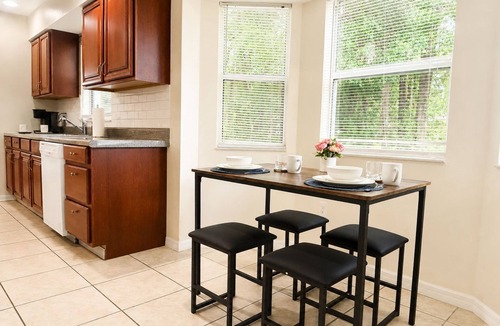 Fellowship House | Pet-Friendly Retreat, 7 Minutes to WEC, Quiet yard