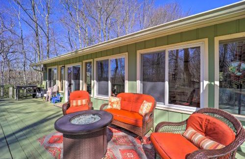 Newland House | Pool & Lake Access: Mtn-View Cottage in Newland