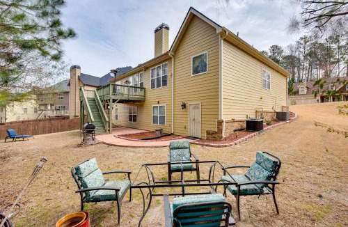 Gwinnett County Apartment | Pool Table & Patio: Cozy Lawrenceville Apt
