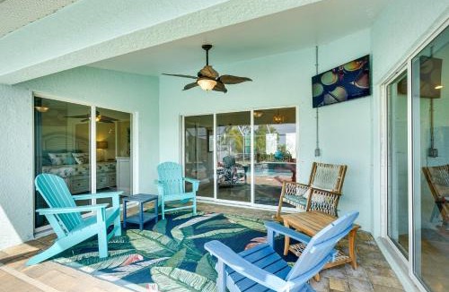 Jacarandas House | Pool with Waterfall Colorful Cape Coral Gem!