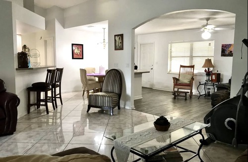 Sun 'N Lake House | Pretty Pink houseQuiet, Safe, Golf Community