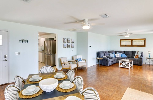Panacea House | Private Beach + Dock: Waterfront Panacea Retreat!