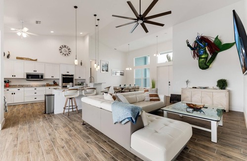 Burnt Store House | Private Beach with volleyball, Saltwater pool & spa - Villa Siren Calling - Roelens Vacations