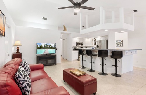 Sebastian Highlands House | Private Oasis! Heated Pool, Lanai with Poolside Bathroom, Grill, Mins to Beach!