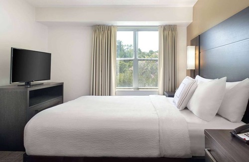 Cary Hotel | Rare Find! Spacious 2BR Suites with Kitchen, Free Breakfast, Pool, Pet-friendly!