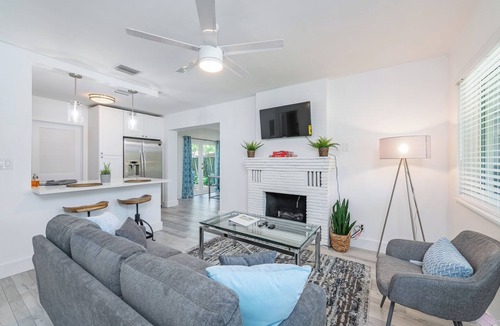 Middle River Terrace House | Relaxing home with huge patio close to everything!