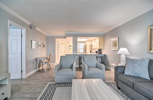Redington Shores Condo | Remodeled Redington Shores Gem on the Beach!