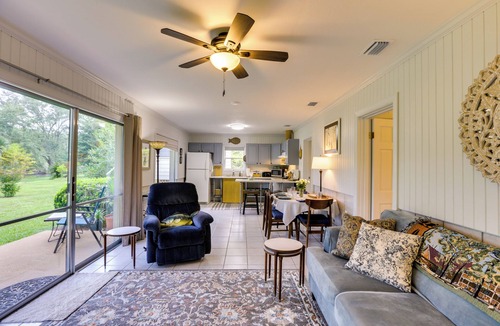 Telogia Cabin | Riverfront Florida Escape w/Grill & Fire Pit!